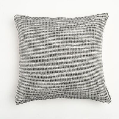 Woven Muted Gray Cushion cover
