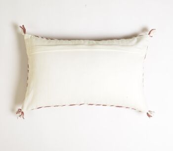 Housse de coussin lombaire abricot 3