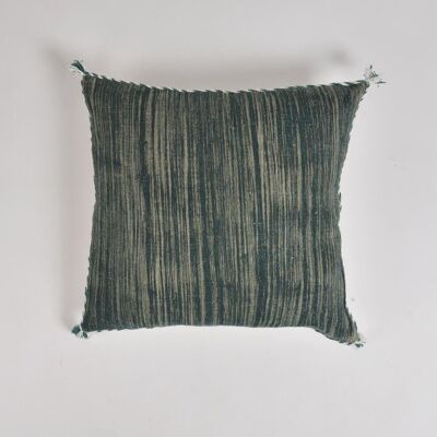 Handwoven Forest Green Cushion cover