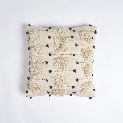 Textured statement cushion cover