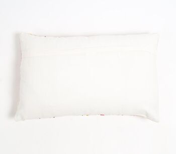 Housse de coussin lombaire maximale en coton imprimé en bloc, 20 x 14 pouces 3