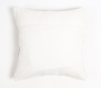 Housse de coussin florale en coton imprimé en bloc, 18 x 18 pouces 6