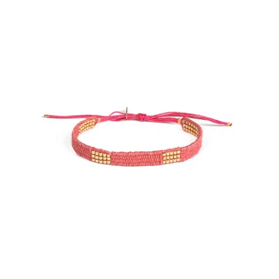 PULSERA LIRIO_sorbete de frambuesa