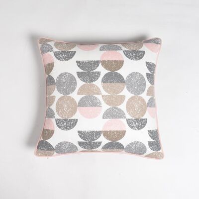 Housse de coussin géométrique abstraite, 18 x 18 pouces