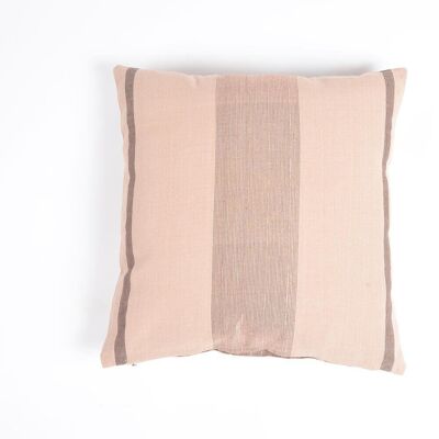 Earthy Woven Cotton Cushion Cover, 16 x 16 inches