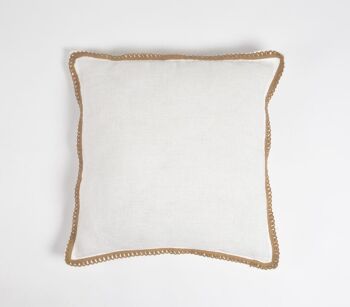 Housse de coussin solide minimale, 18 x 18 pouces 1