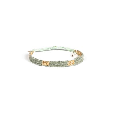 BRACCIALE GIGLIO_menta lattemin