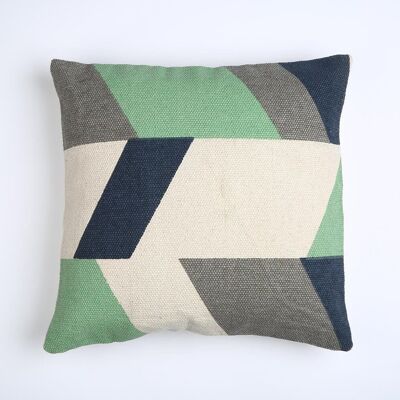 Shift Colorblock Printed Cushion cover, 20 x 20 inches
