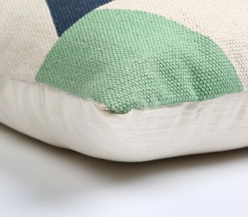 Housse de coussin imprimée Shift Colorblock, 20 x 20 pouces 3