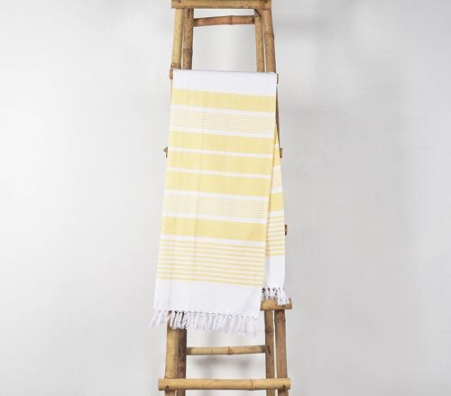 Yarn-dyed Honey Hammam Towel