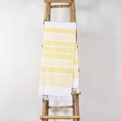 Yarn-dyed Honey Hammam Towel