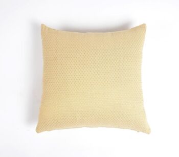 Housse de coussin en coton pastel brodé, 16 x 16 pouces 3