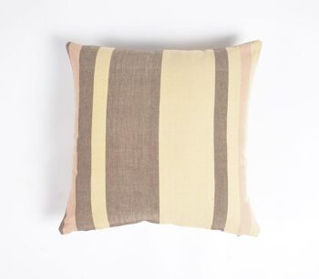 Housse de coussin en coton imprimé terreux, 16 x 16 pouces 3