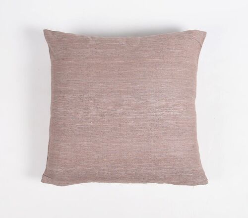 Solid Lilac Silk Cushion cover, 20 x 20 inches