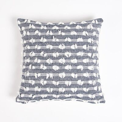 Handwoven Cotton Cushion cover, 18 x 18 inches