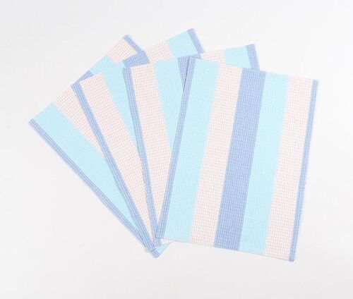 Set of 4 - Striped Handloom Placemats