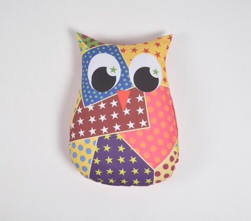 Decorative Bold Owl Cushion (12x14")