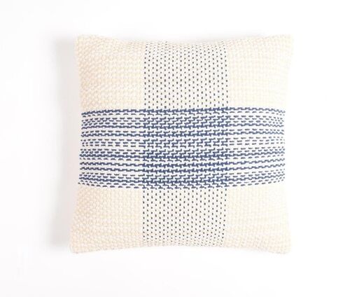 Running Stitch Patterned Cushion cover