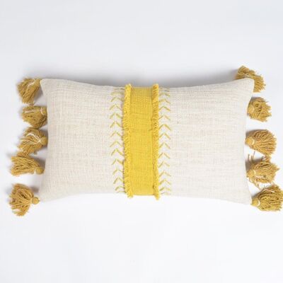 Honey Embroidered Lumbar cover