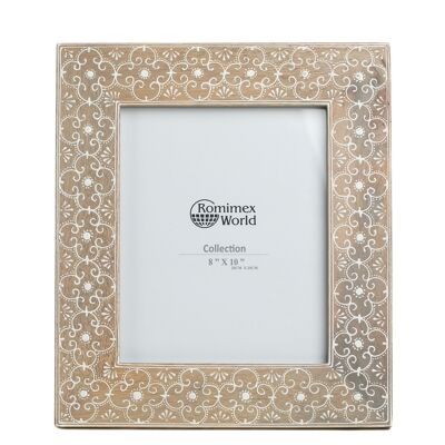 PAINTED WOODEN PHOTO FRAME 20X2X25CM HM31100620