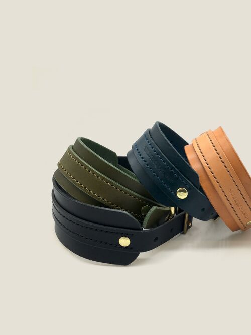 "Artisan 002" Leather Sighthound Collar