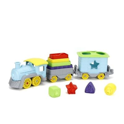 STACK AND FIT GREENTOYS TRAIN