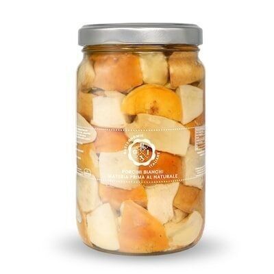 Porcini bianchi materia prima al naturale 1700ml