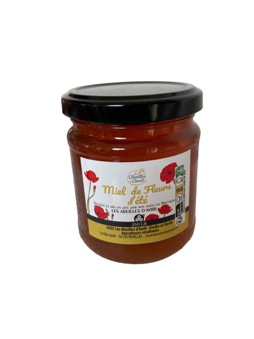 MIEL DE FLEURS D'ÉTÉ 250G