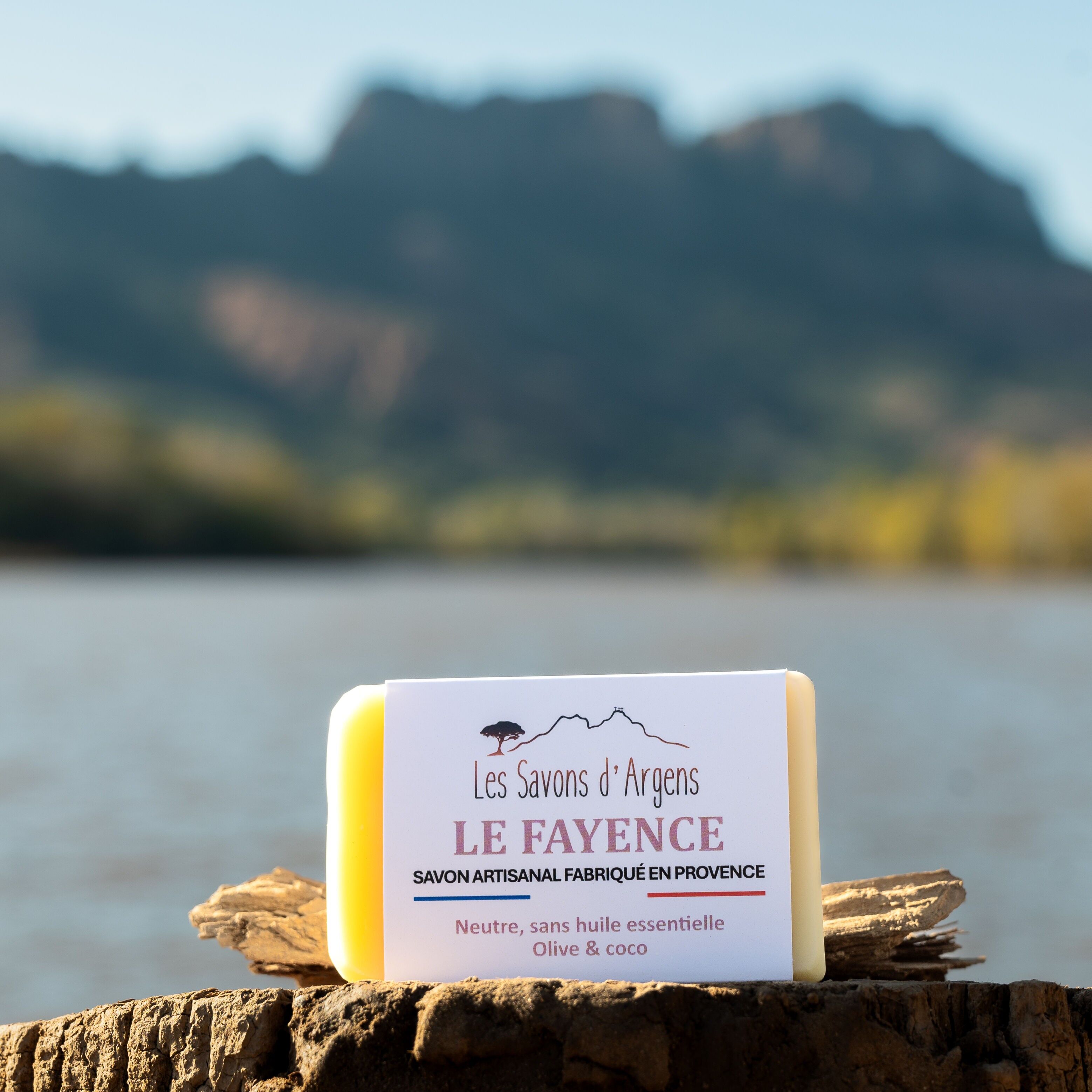 Sapone freddo biologico - "LE FAYENCE" neutro oliva e cocco (100g)