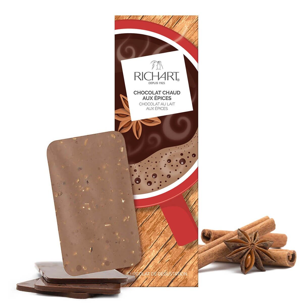 Barretta di cioccolato - Cioccolata calda speziata