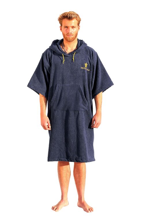 Poncho Surf Azul Marinho - Tamanho Único - com mangas