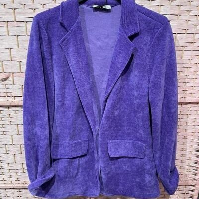 Elegant Blazer with Long Sleeve, Buttons and One Size