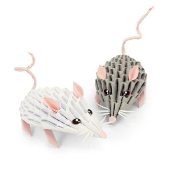 Créez votre propre kit de souris en origami 3D 2