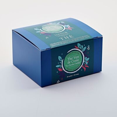 Korean green tea 'Le Jardin Oublié' - box of 20 bags