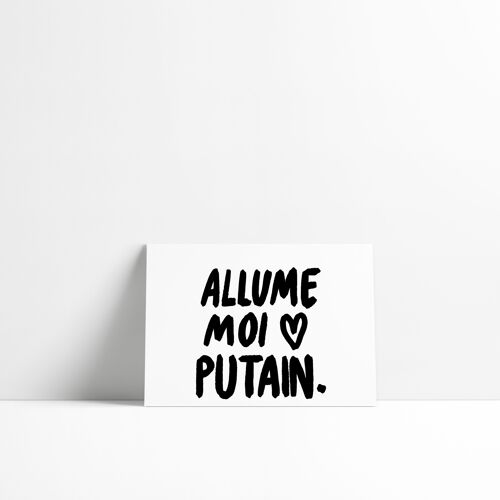 Carte - Allume moi putain.