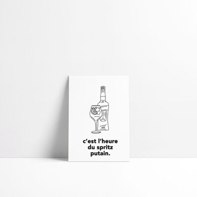 Card – It’s fucking spritz time.