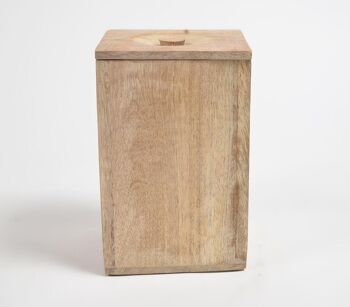 Pot de cuisine en bois classique 3