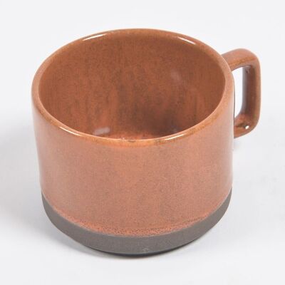 Dip-Dyed Ceramic Coffee Mug