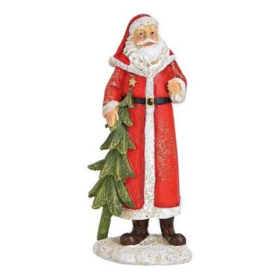Santa Claus made of poly red (W / H / D) 7x14x4cm