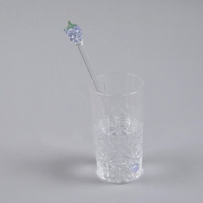 Grape Glass Beverage Stirrer