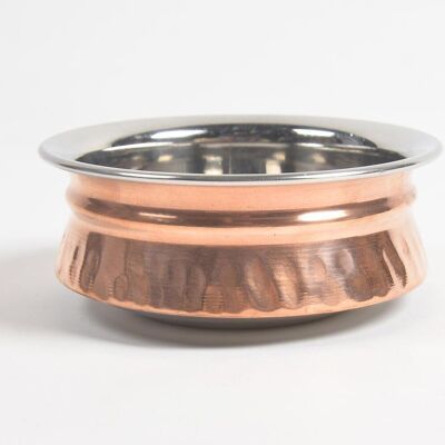 Olla de inducción de acero recubierto de cobre (pequeña)