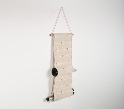 Urbane Handloom Cotton Wine Rack