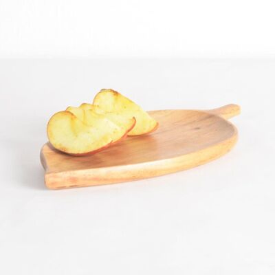 Acacia Wood Leaf Cheese board