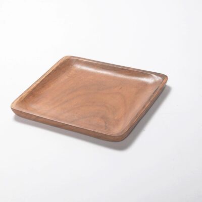 Minimal Square Wooden Serving Platter