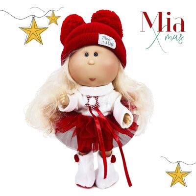 MIA XMAS SALMON DOLL