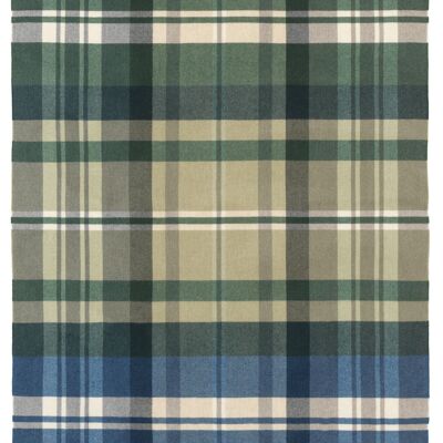 Blanket DUNDEE green/blue