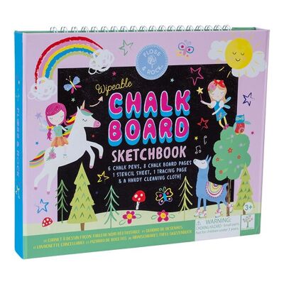 47P5965 – Rainbow Fairy Chalkboard Sketchbook