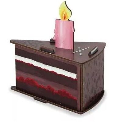 Torten-Geschenkbox "Schokotorte Mini"