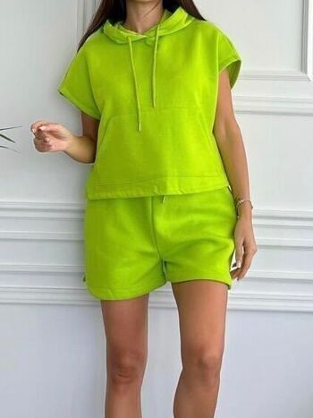 Ensemble Sweat et Short VERT - VIAMO 2