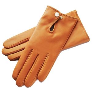 Gants Audrey en cuir nappa caramel